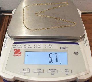 CADENA DE ORO 18K/ 5.7GR