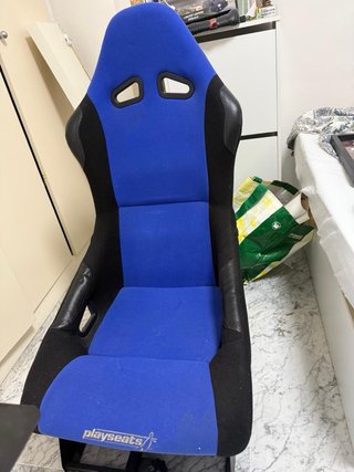 Silla Gaming Playseats Azul y Negro