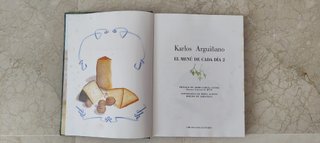 2 libros Karlos Arguiñano El menú de cada dia 1, 2