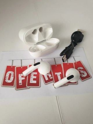 Auriculares Inalámbricos Bluetooth Blancos