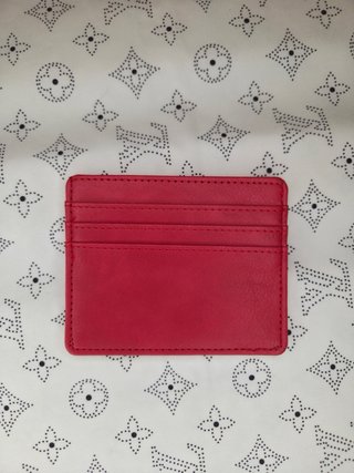 Portacarte Louis Vuitton Rosso