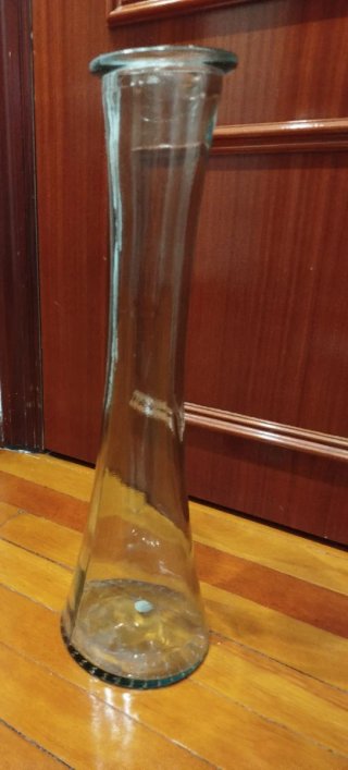 Jarrón de vidrio San Miguel