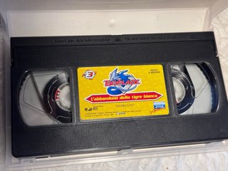 VHS Beyblade - L'abbandono della tigre bianca