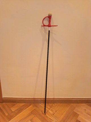 Espada decorativa para muleta