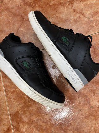 Zapatillas Lacoste Court Cage 0721 negras – talla