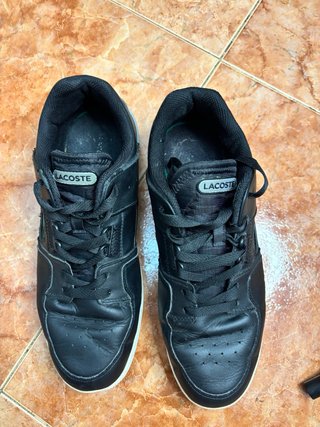 Zapatillas Lacoste Court Cage 0721 negras – talla