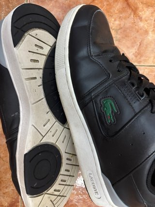 Zapatillas Lacoste Court Cage 0721 negras – talla