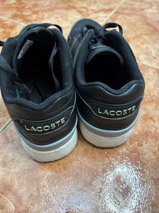 Zapatillas Lacoste Court Cage 0721 negras – talla