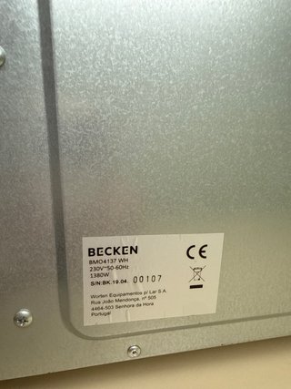 Horno Eléctrico Portátil Becken 20L
