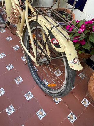 Bicicleta Shangri-la 1.0 color crema Solo recogida