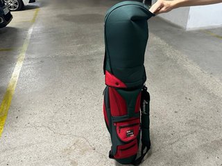 Bolsa de golf y set de palos