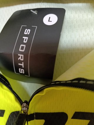 Conjunto Ciclismo Scott Amarillo y Negro