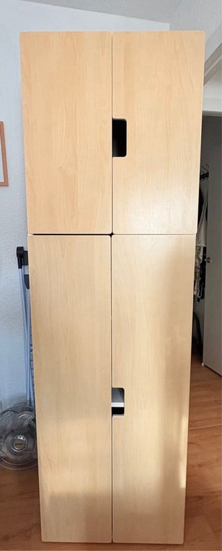 Armario Ikea madera claro