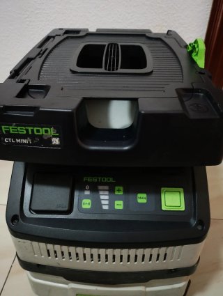 Lijadora Festool es 150/3 eq y Aspirador CT MINI I