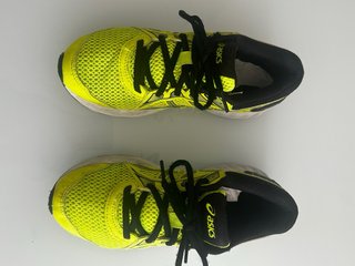 Deportivas niña Asics Amarillo Fluor Talla 36