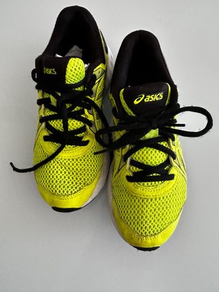 Deportivas niña Asics Amarillo Fluor Talla 36