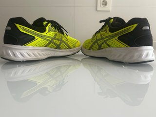 Deportivas niña Asics Amarillo Fluor Talla 36