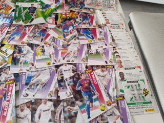 Cromos de fútbol Panini