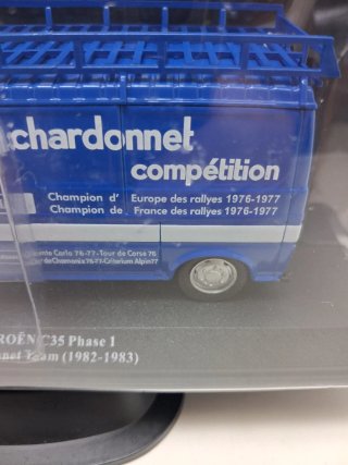 Citroen C35 Phase1 DeA Rally Assistance 1:43.Nuovo