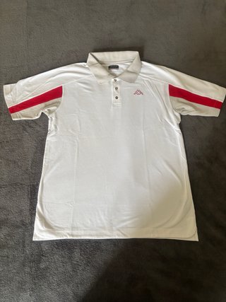Polo Kappa Vintage Bianco Taglia L