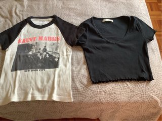 2 Camisetas Talla Única