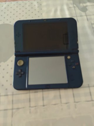 Nintendo 3DS XL Azul + Cargador + funda pokemon