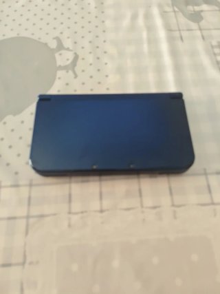 Nintendo 3DS XL Azul + Cargador + funda pokemon
