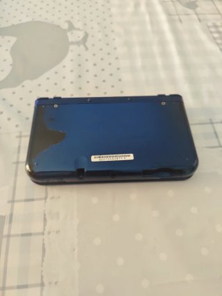Nintendo 3DS XL Azul + Cargador + funda pokemon