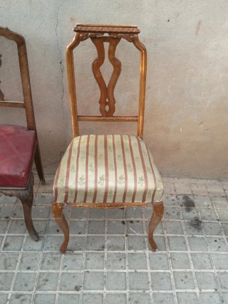 Antiguas Sillas Luis XVI (2 unidades)