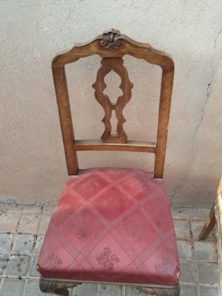 Antiguas Sillas Luis XVI (2 unidades)