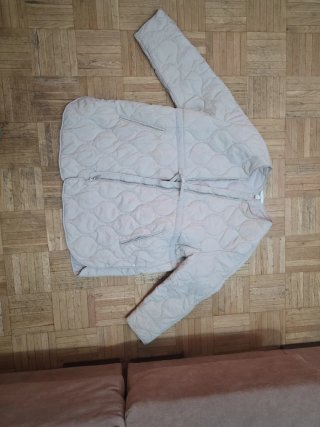 Abrigo acolchado premamá beige