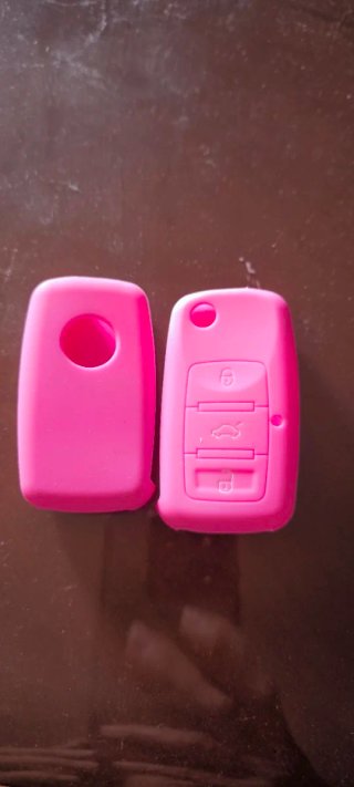 2 Fundas para llave de coche en rosa