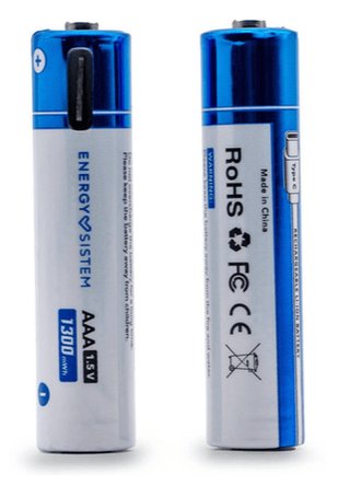 PILA RECARGABLE ENERGY AAA PACK 2
