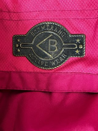 Anorak Boomerang rosa talla 42