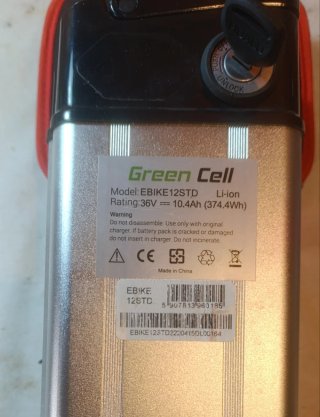 Batería Greencell 36V