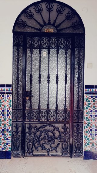 Puerta antigua forja 1998