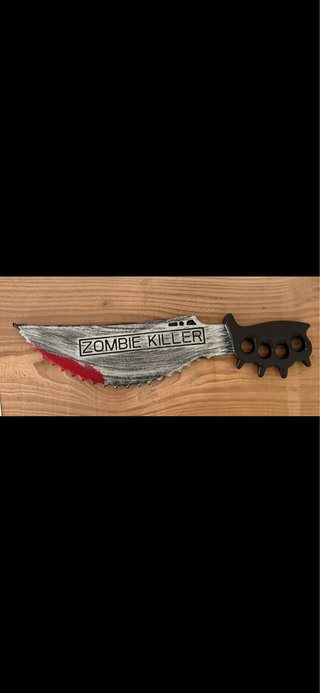 Cuchillo Zombie Killer con nudillos