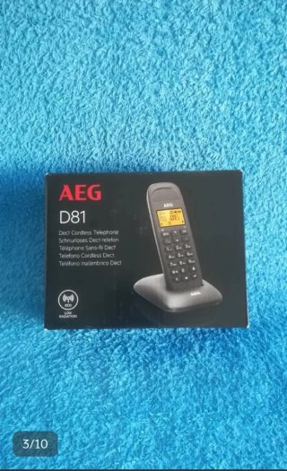 AEG D81 INALÁMBRICO