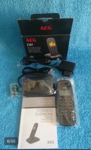 AEG D81 INALÁMBRICO