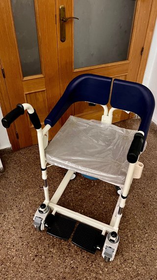 Silla para Transferencias Fáciles, Ducha y WC