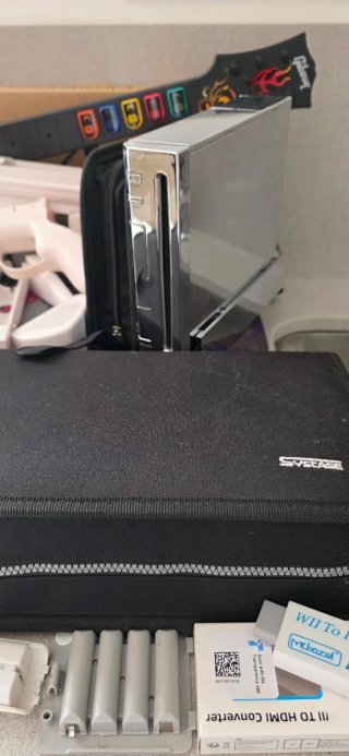Wii Plata con Mandos, Juegos, Accesorios y parchea