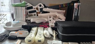 Wii Plata con Mandos, Juegos, Accesorios y parchea