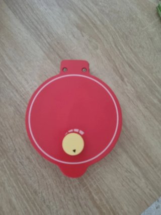 Máquina de gofres de juguete con pinzas