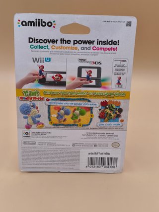 Yoshi de Lana Azul Amiibo Nintendo [Precintado]