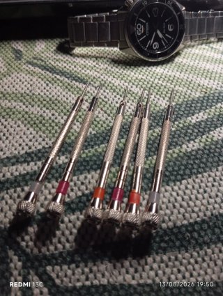 Set cacciaviti precisione orologio