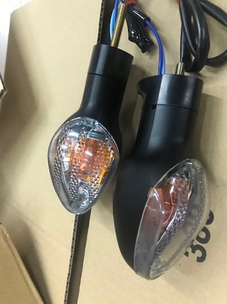 Juego 2 Intermitentes Moto Honda Nuevos Homologado
