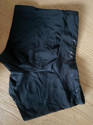 Pantaloncini ginnastica artistica/danza neri