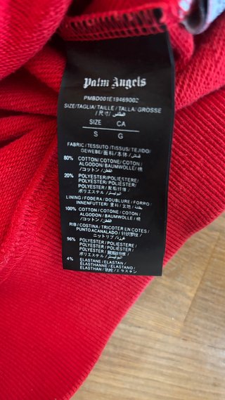Sudadera Palm Angels Roja