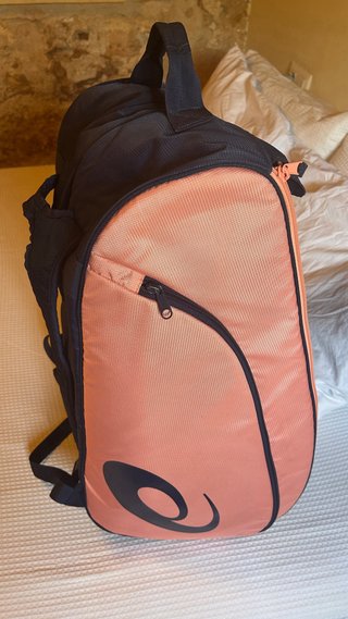 Mochila Pádel Asics Rosa y azul marino