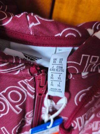 Sudadera Adidas Morada Talla XL